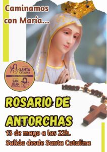 Rosario de Antorchas - Aranda @ Parroquia de Santa Catalina (Santo Domingo de Guzmán)