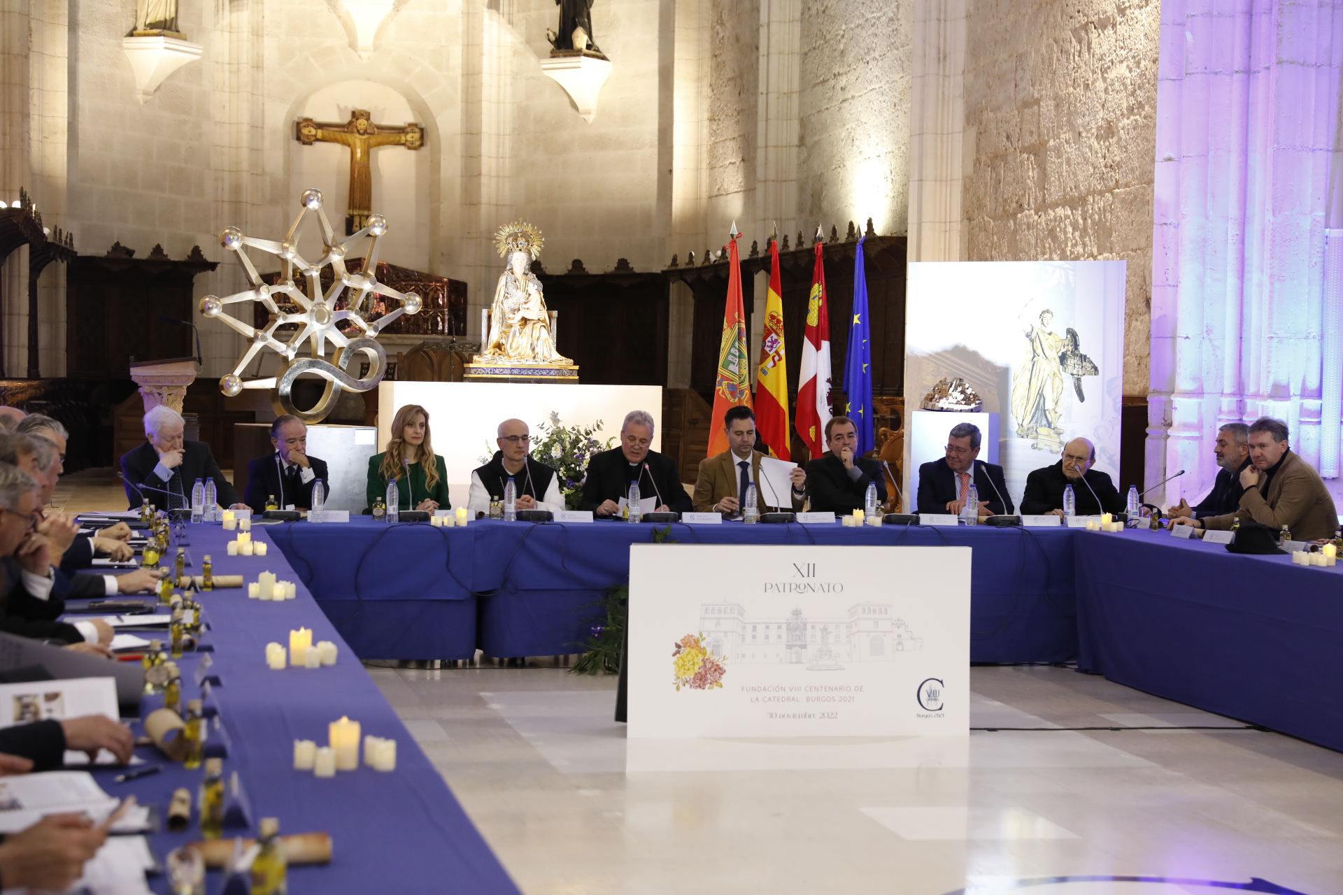 Más de un centenar de personas asisten al último Patronato de la Fundación VIII Centenario de la Catedral 7 20221130180127__05A1827