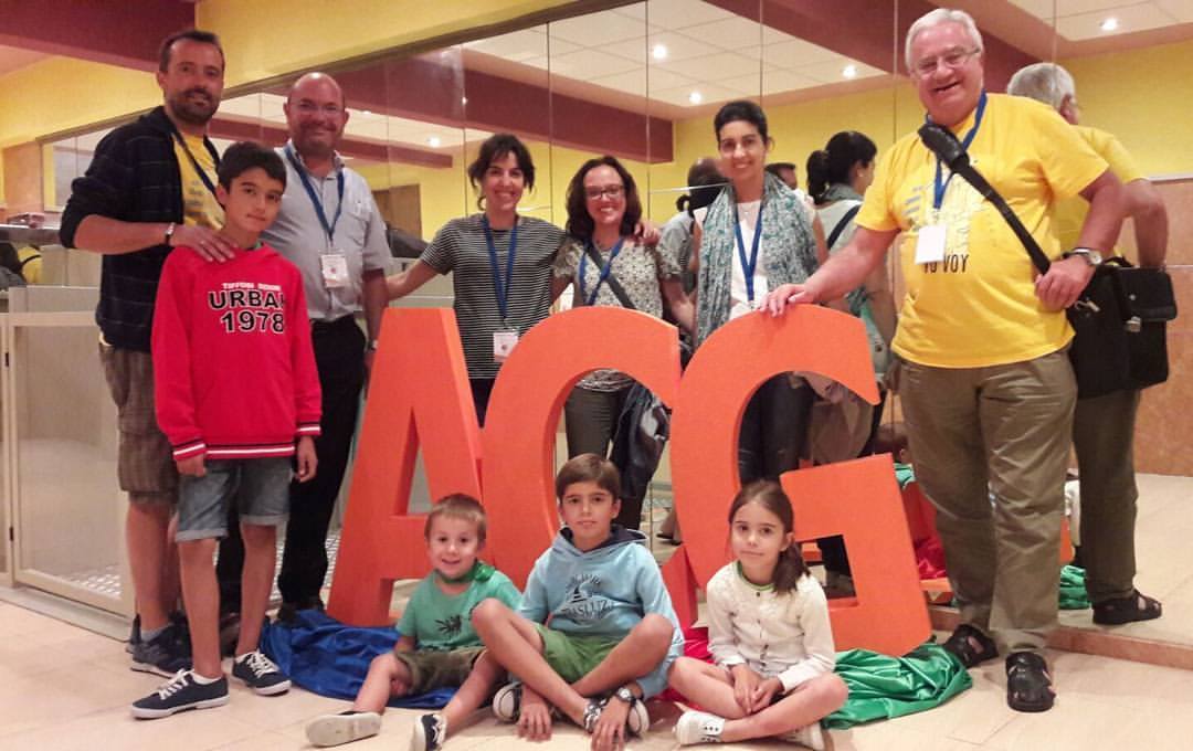 Varios burgaleses participan en la asamblea general de Acción Católica 1 Algunos de los burgaleses asistentes a la asamblea.