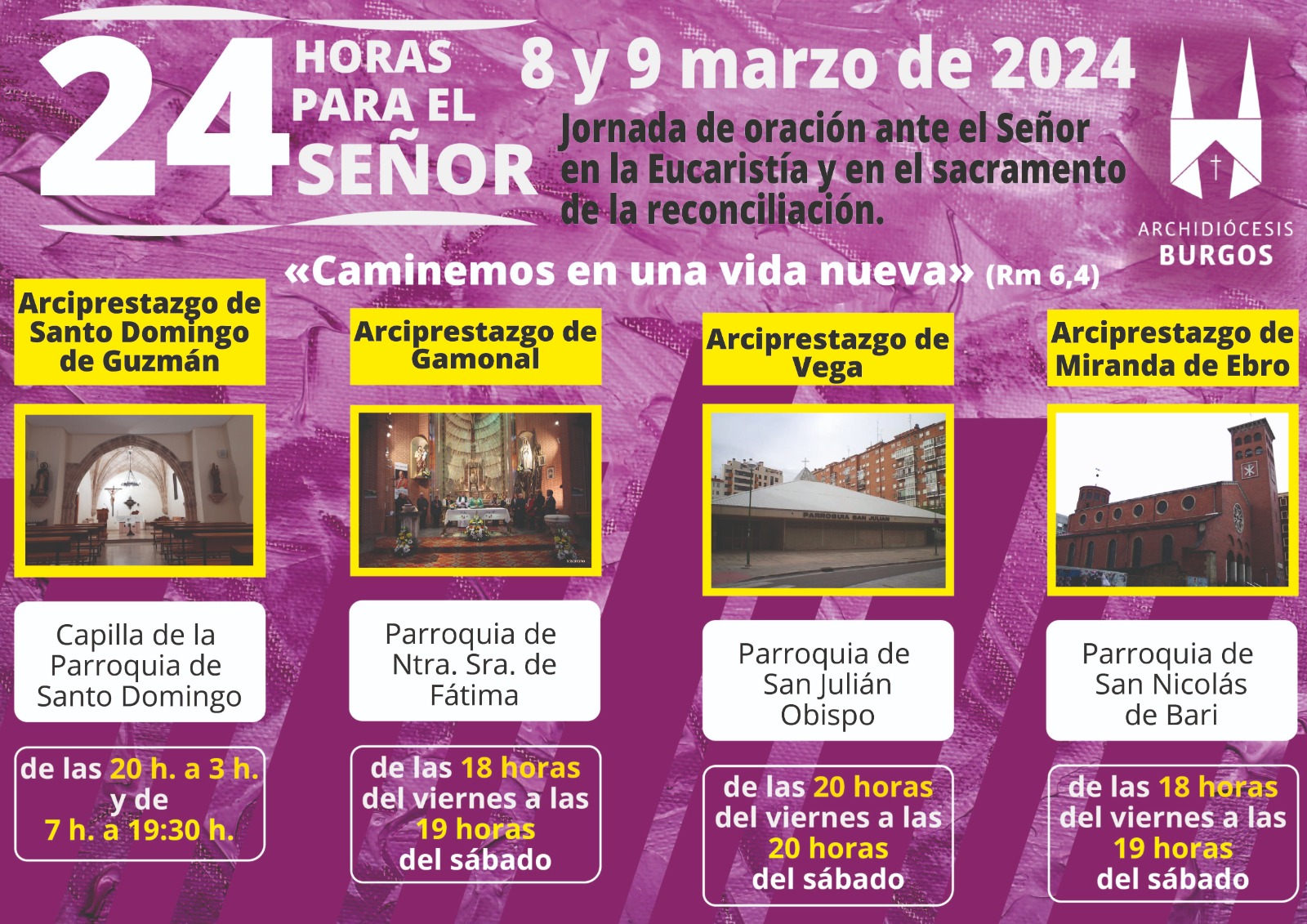 «Caminemos en una vida nueva»: La Iglesia celebra «24 horas para el Señor» 1 24 horas para el Señor