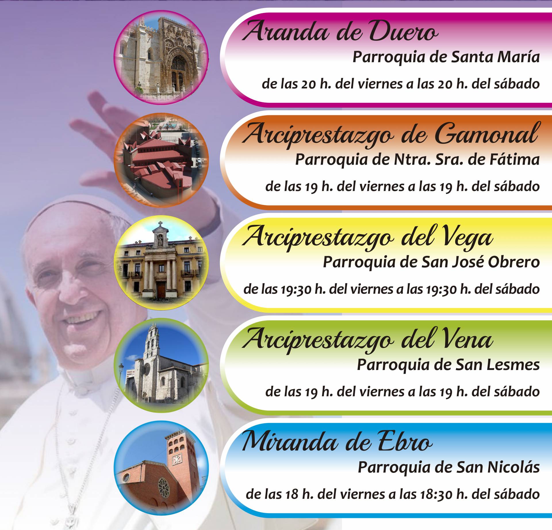 La Iglesia burgalesa dedicará «24 horas para el Señor» 1 24horas