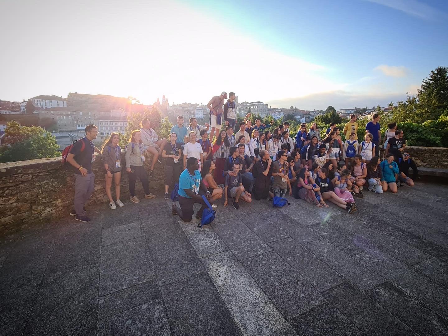 Jóvenes burgaleses en la PEJ: Una experiencia de fe y de Iglesia 13 PEJ Santiago de Compostela