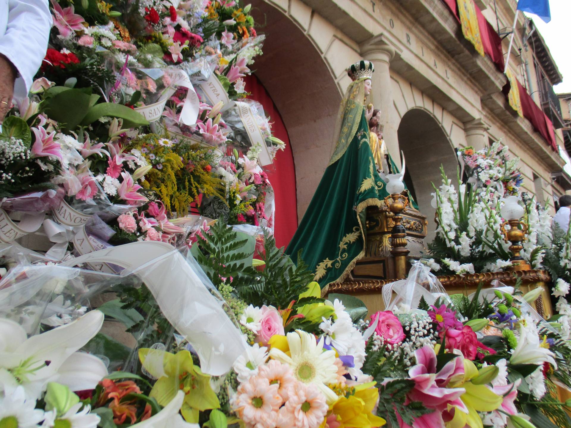 Comienzan en Miranda los cultos en honor de la Virgen de Altamira 1 Altamira