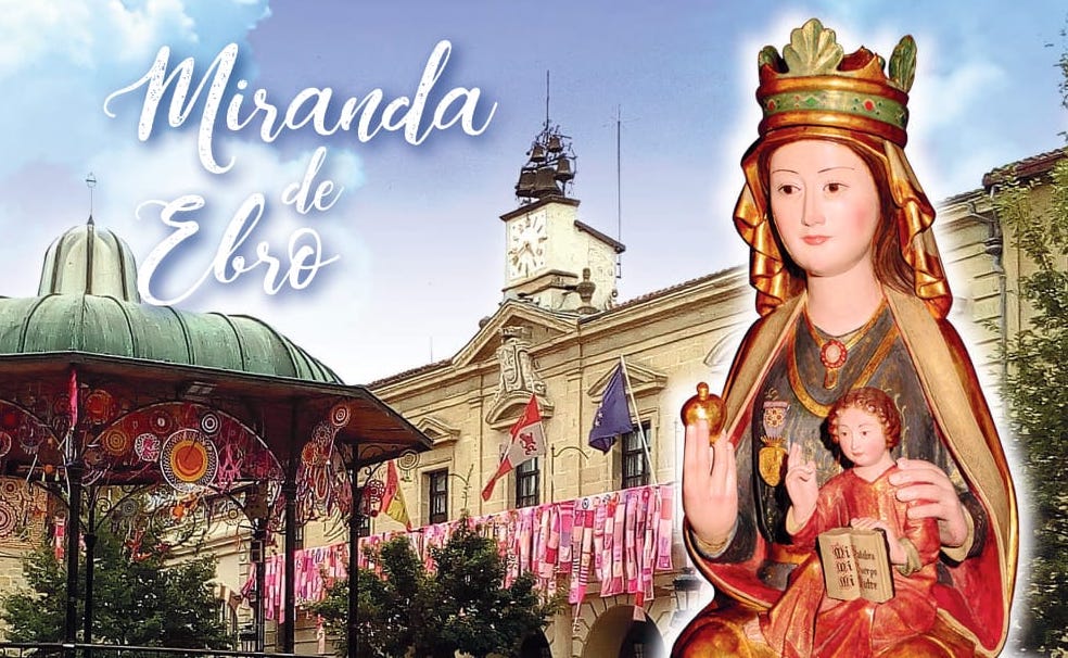 Miranda de Ebro honrará a su patrona 1 virgen de altamira miranda de ebro culto