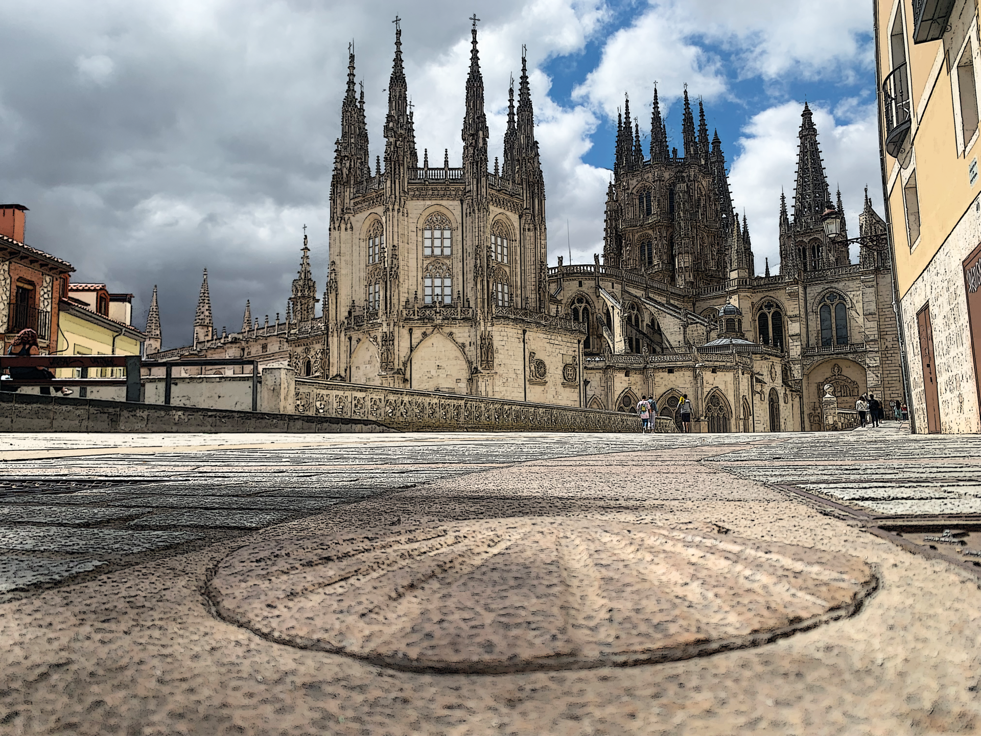 Dos Patrimonios de la Humanidad unidos en la fe 1 peregrino Camino de Santiago Patrimonio de Humanidad