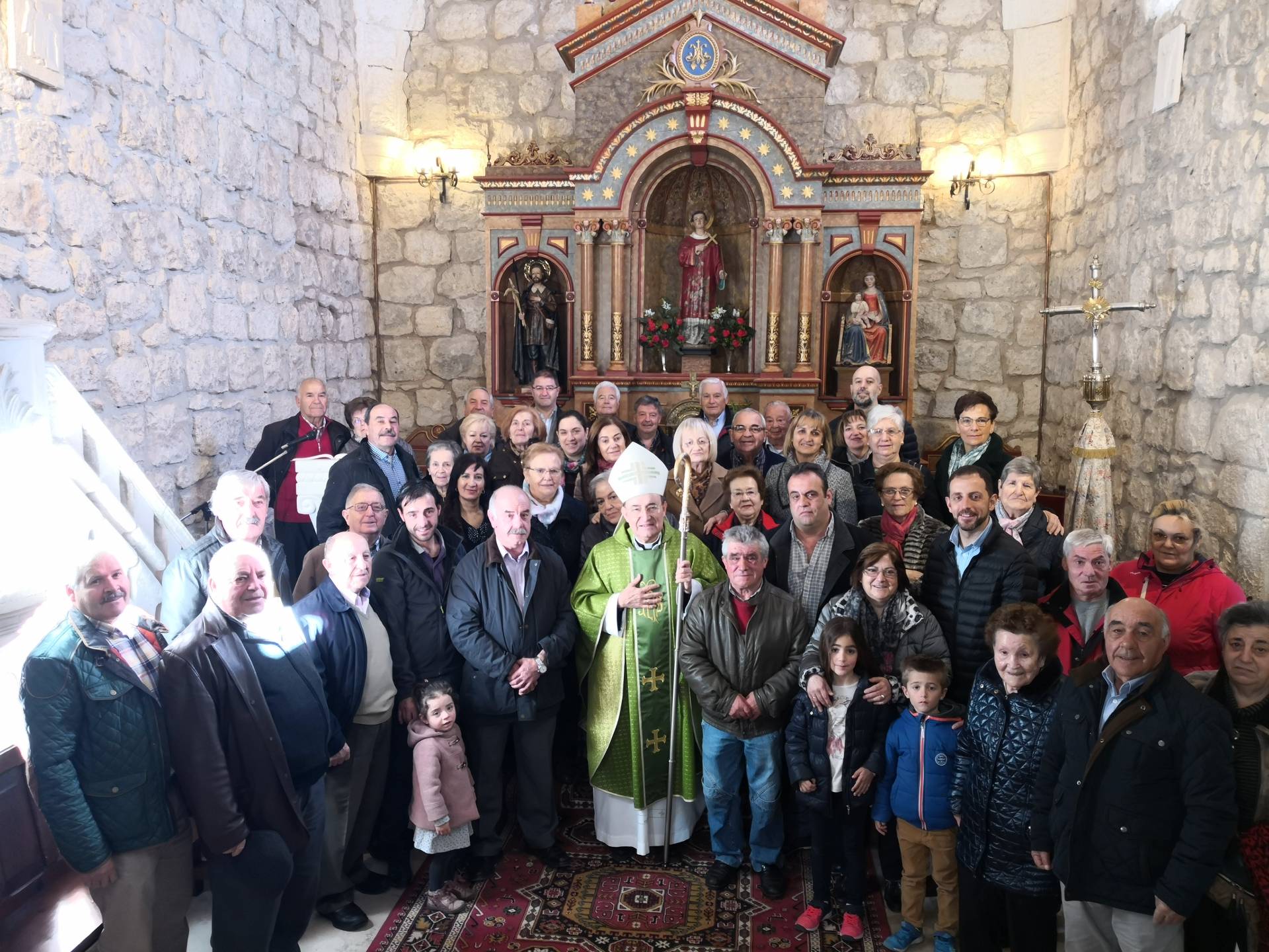 El arzobispo visita la Unidad Pastoral de Cardeñadijo 9 Carcedo