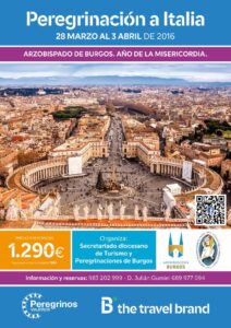 Cartel PEREGRINACION ITALIA A4