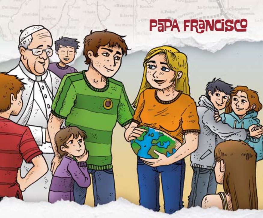 Un año dedicado a la familia 1 cómic amoris laetitia exhortación papa francisco familia vida matrimonio