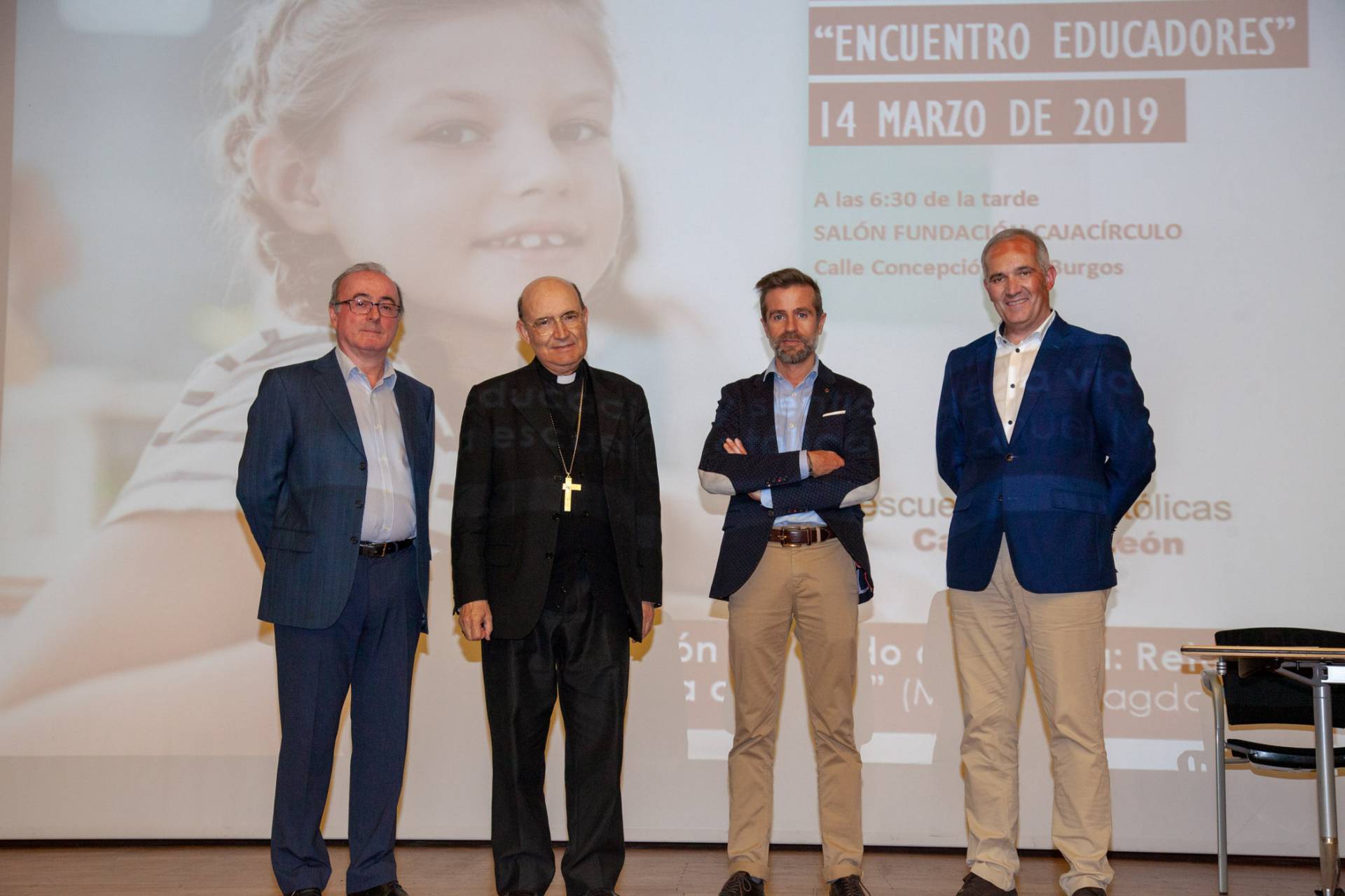 Don Fidel Herraéz: «Los docentes colaboráis en la tarea de la creación» 1 Dia de Escuelas Catolicas Burgos-3