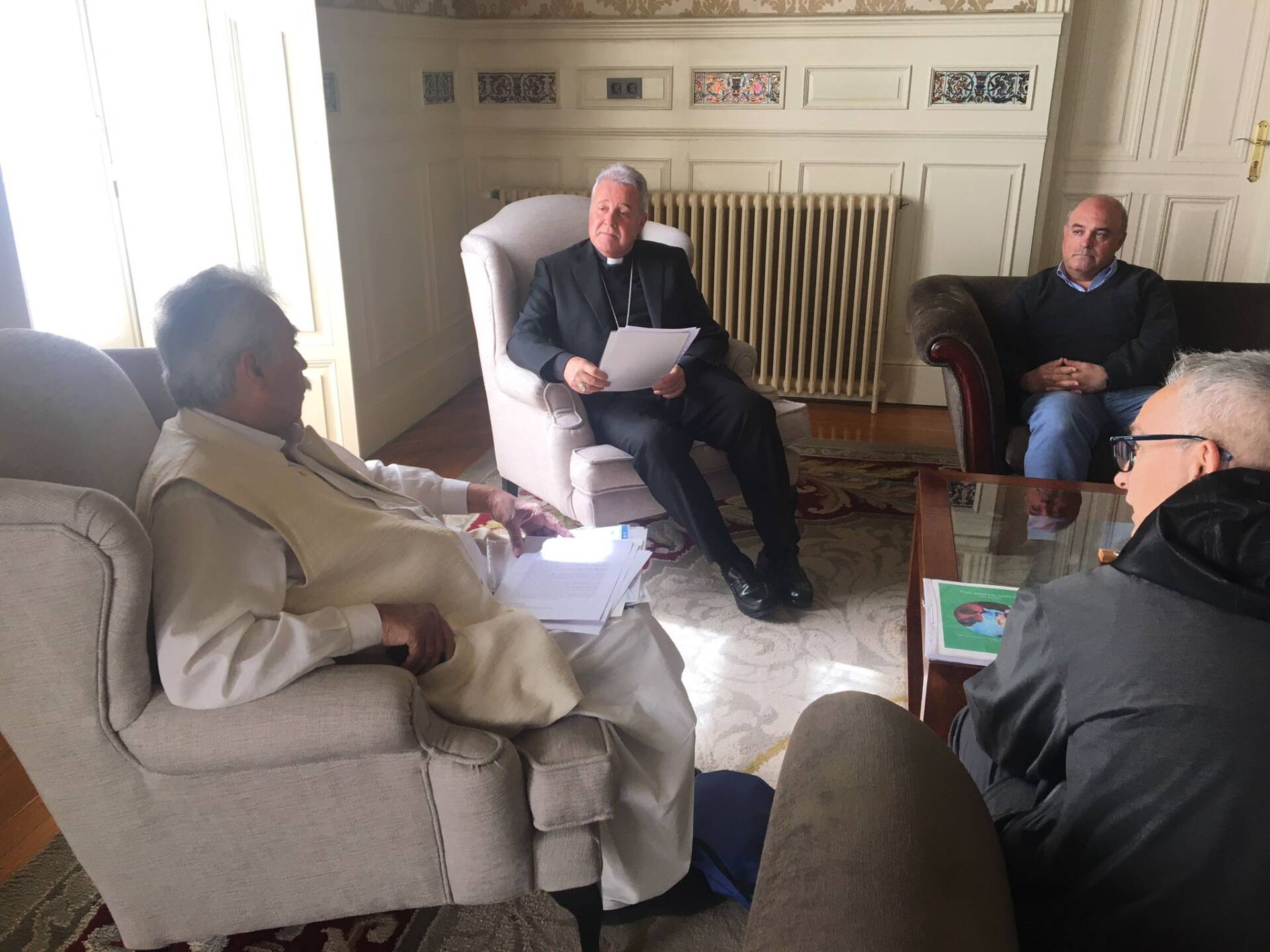 Ehsan Ullah Khan, el paquistaní que liberó de la esclavitud al niño Iqbal Masih, en Burgos 1 Ehsan 2