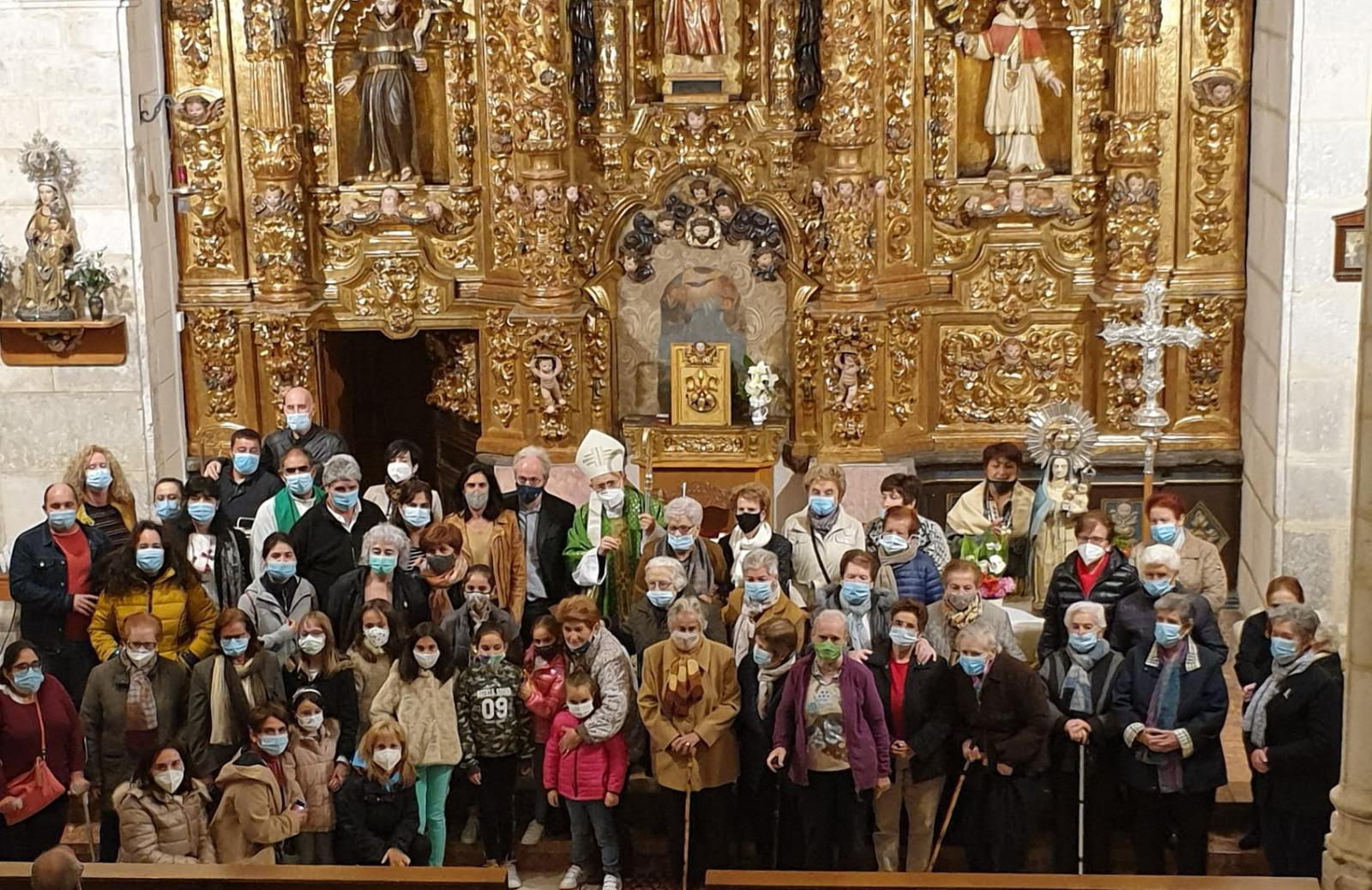 Don Fidel Herráez visita la Unidad Pastoral de Huerta de Rey 1 Huerta de Rey