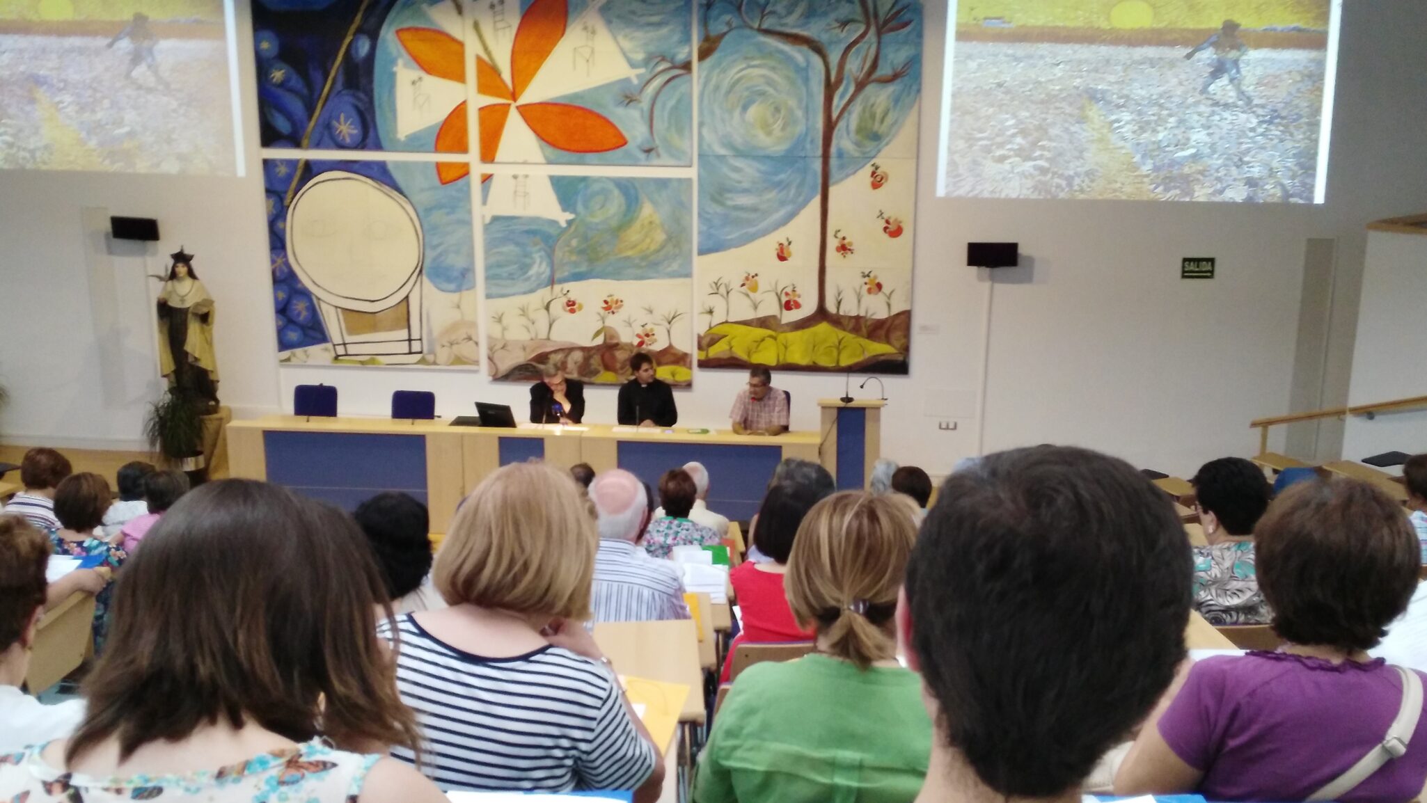 La belleza, protagonista del aula regional de formación de catequistas 1 En el aula magna del Cites