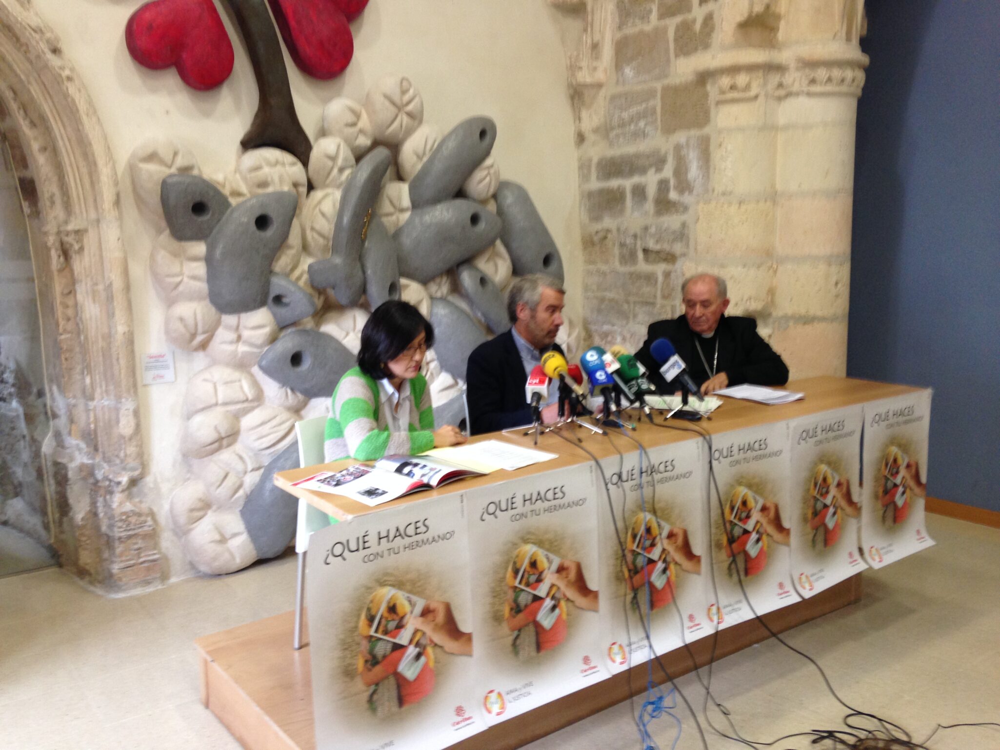 Cáritas Burgos muestra con datos su implicación con los más desfavorecidos 1 IMG_7145