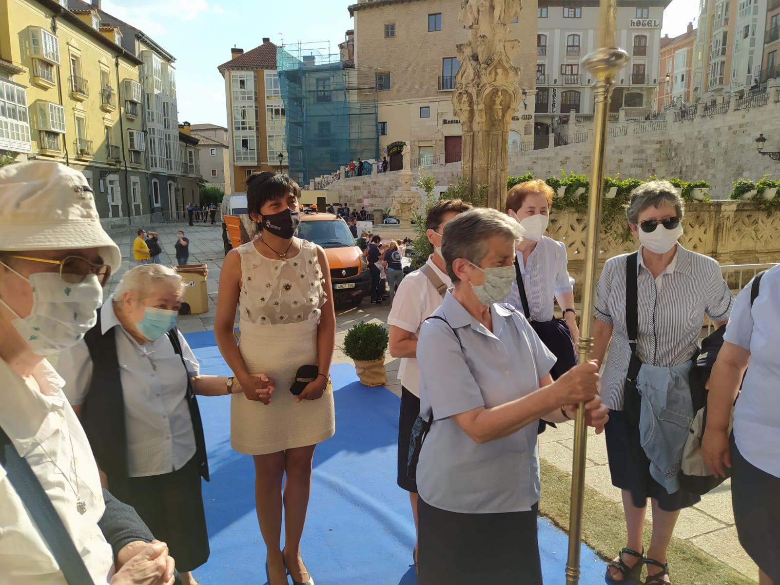 Grupos de diferentes zonas de España celebran el jubileo en la Catedral de Burgos 6 Jubileo6