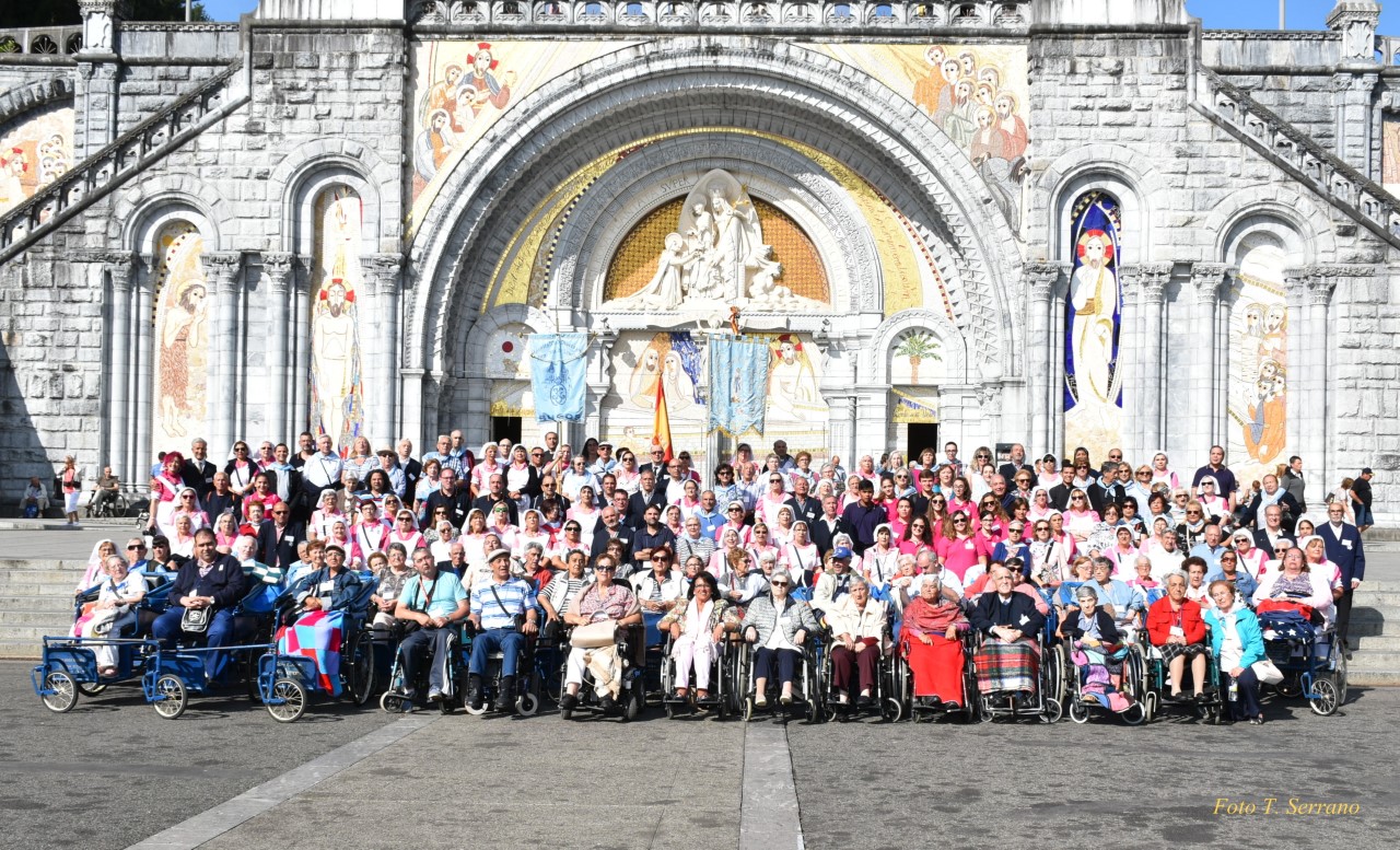 Más de 200 personas participan en la peregrinación diocesana a Lourdes 1 Lourdes 2018 (1)