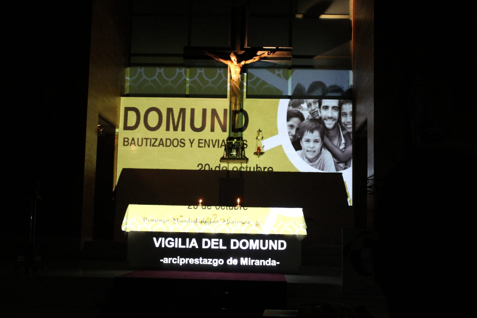 El arciprestazgo de Miranda celebra el Domund con una vigilia de oración 4 Miranda Domund 6