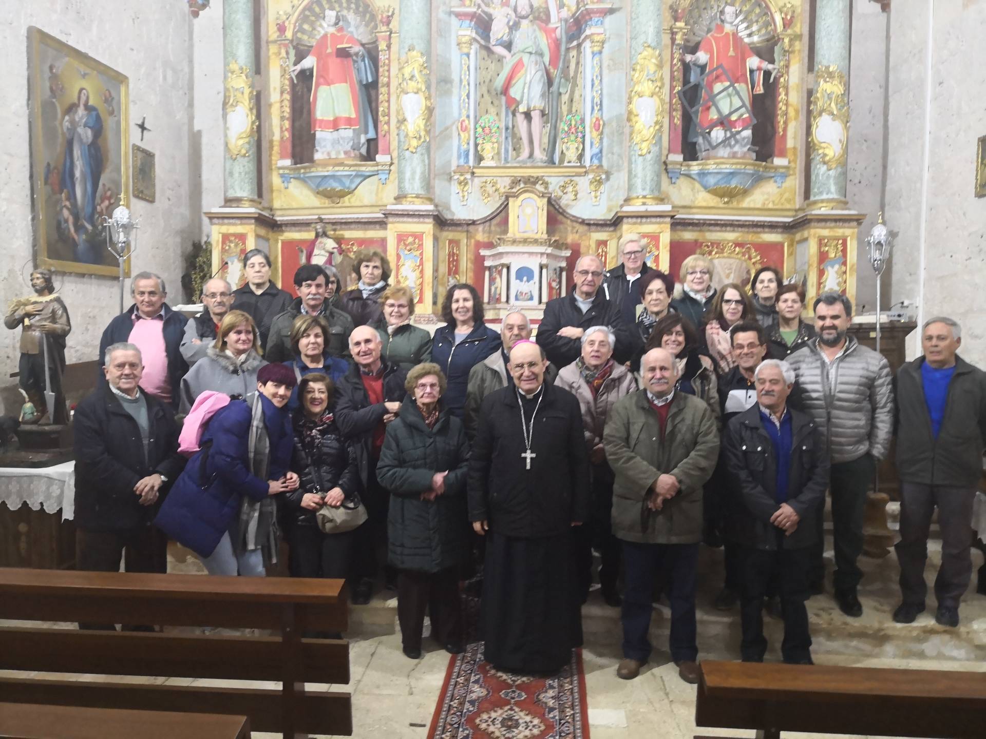 El arzobispo visita la Unidad Pastoral de Cardeñadijo 5 Modubar