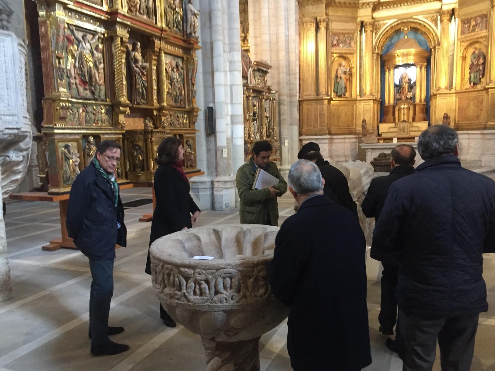 La consejera de Cultura visita en privado el Museo del Retablo 3 Museovisitaretablo3