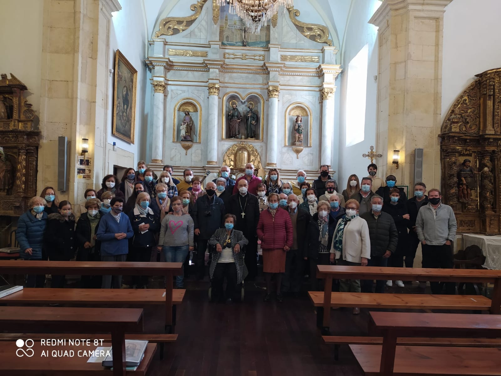 Don Fidel Herráez visita la Unidad Parroquial de Nofuentes 4 Nofuentes 3