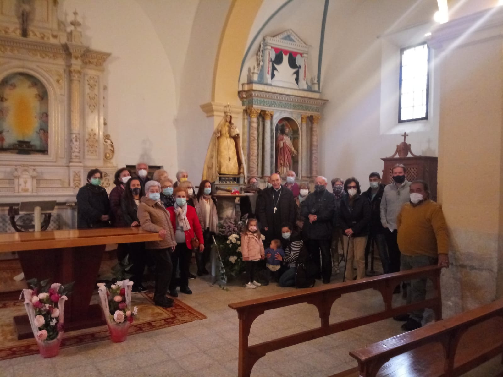 Don Fidel Herráez visita la Unidad Parroquial de Nofuentes 2 Nofuentes 7