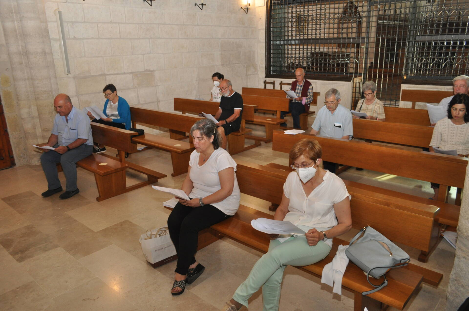 La oración compartida en torno al Sínodo inaugura los retiros de verano de la diócesis 3 Retiro verano 2