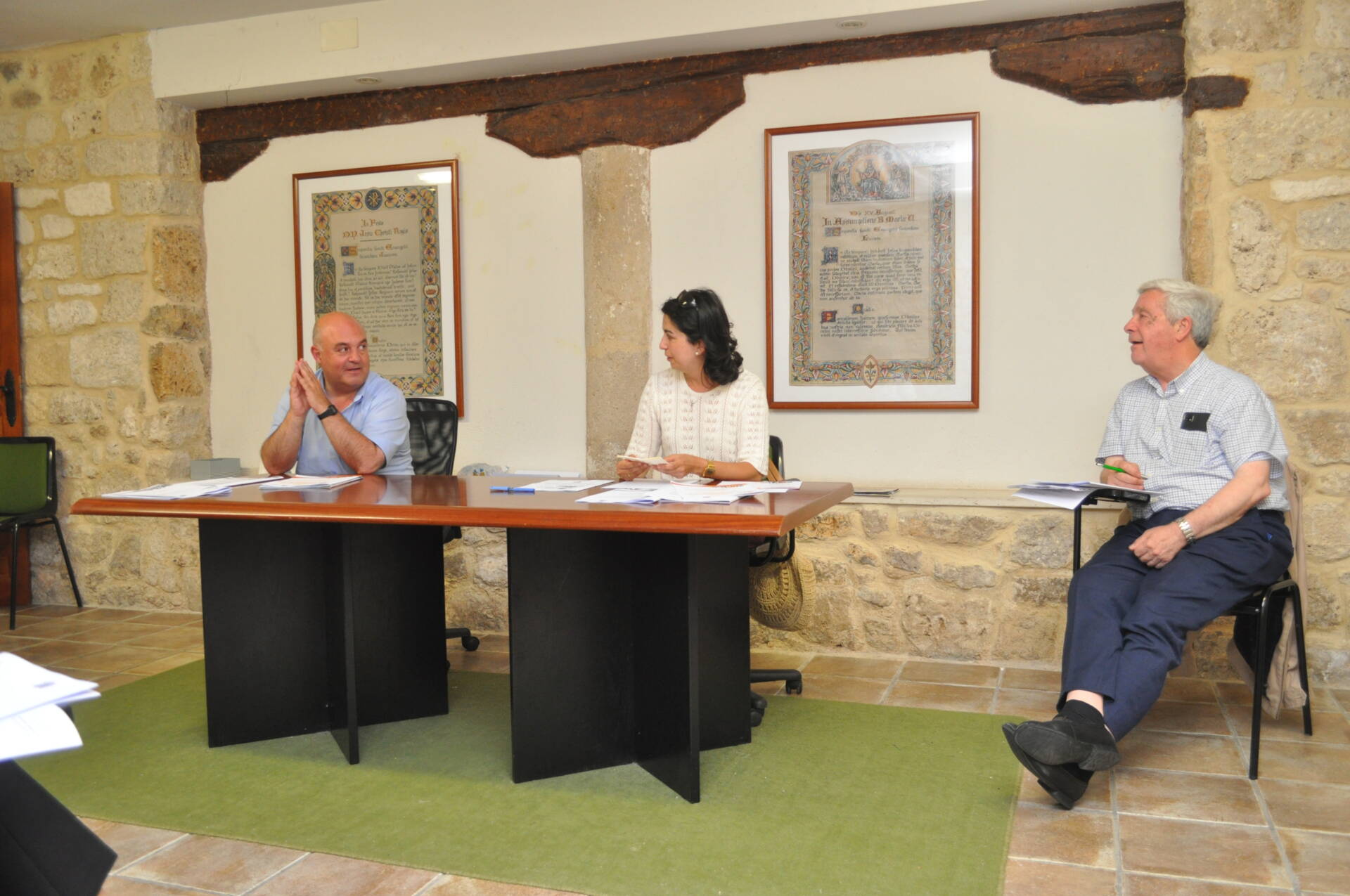 La oración compartida en torno al Sínodo inaugura los retiros de verano de la diócesis 1 Retiro verano 4