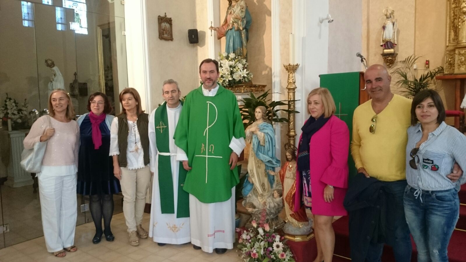 Culmina la celebración del 70 aniversario de la parroquia de San Juan Bautista 9 San Juan Bautista 3