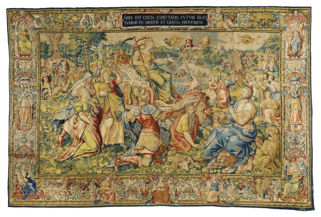 «Hilos de Flandes», la exposición que saca a la luz los tapices de la catedral 1 Tapiz de la Esperanza (2)