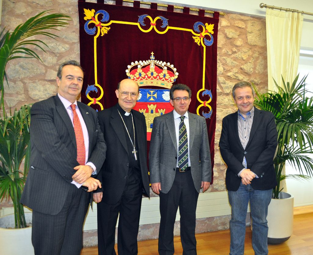 El arzobispo visita la Universidad de Burgos 1 Universidad de Burgos
