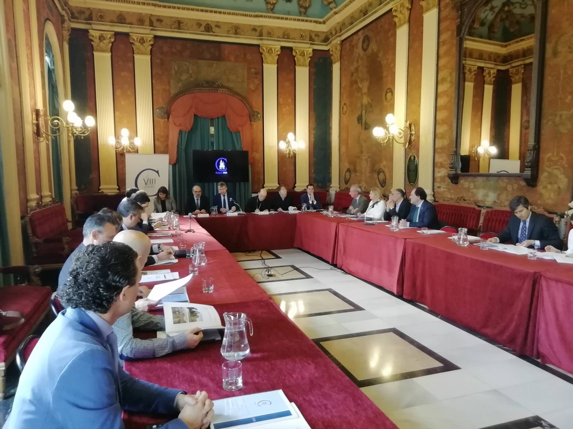 Mutua Madrileña dona 80.000 euros anuales al VIII Centenario de la Catedral de Burgos 3 VIII Centenario empresarios