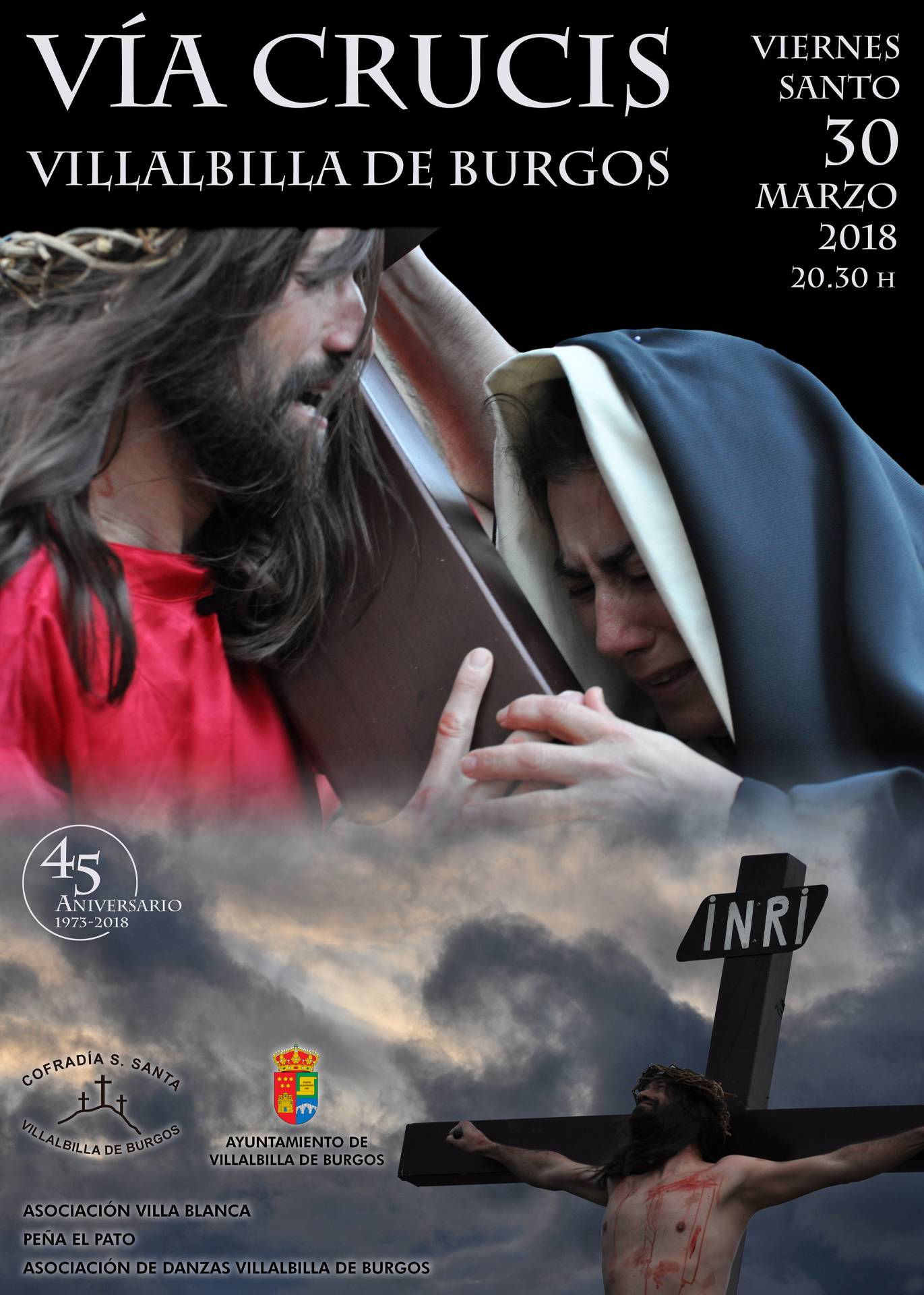 Villalbilla vuelve a representar su tradicional Vía Crucis Viviente 2 Via-Crucis-Villalbilla-2018 (1)