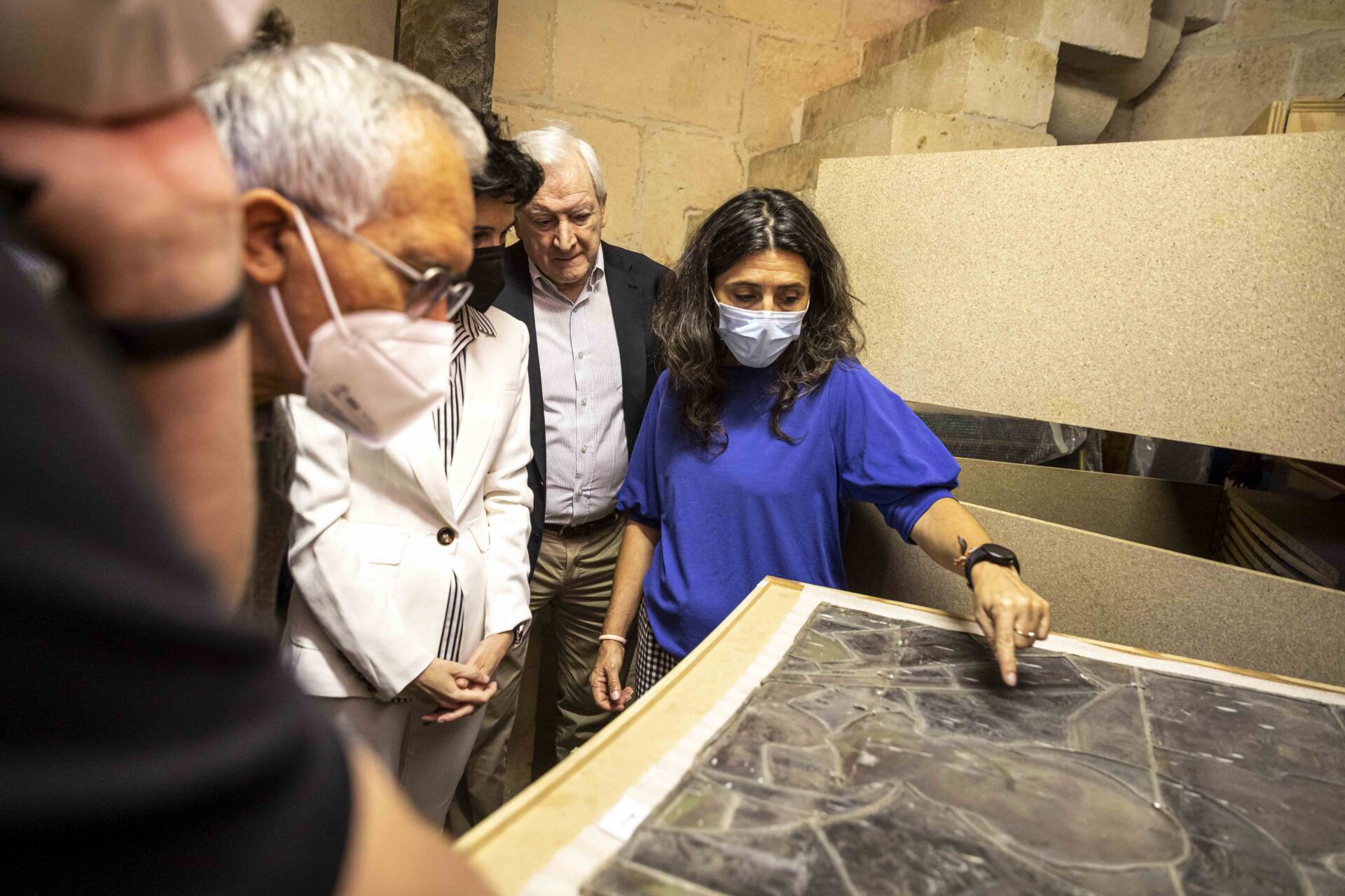 El Gobierno de España inicia los trabajos previos para acometer la restauración de las vidrieras de la Catedral 2 Vidrieras 6