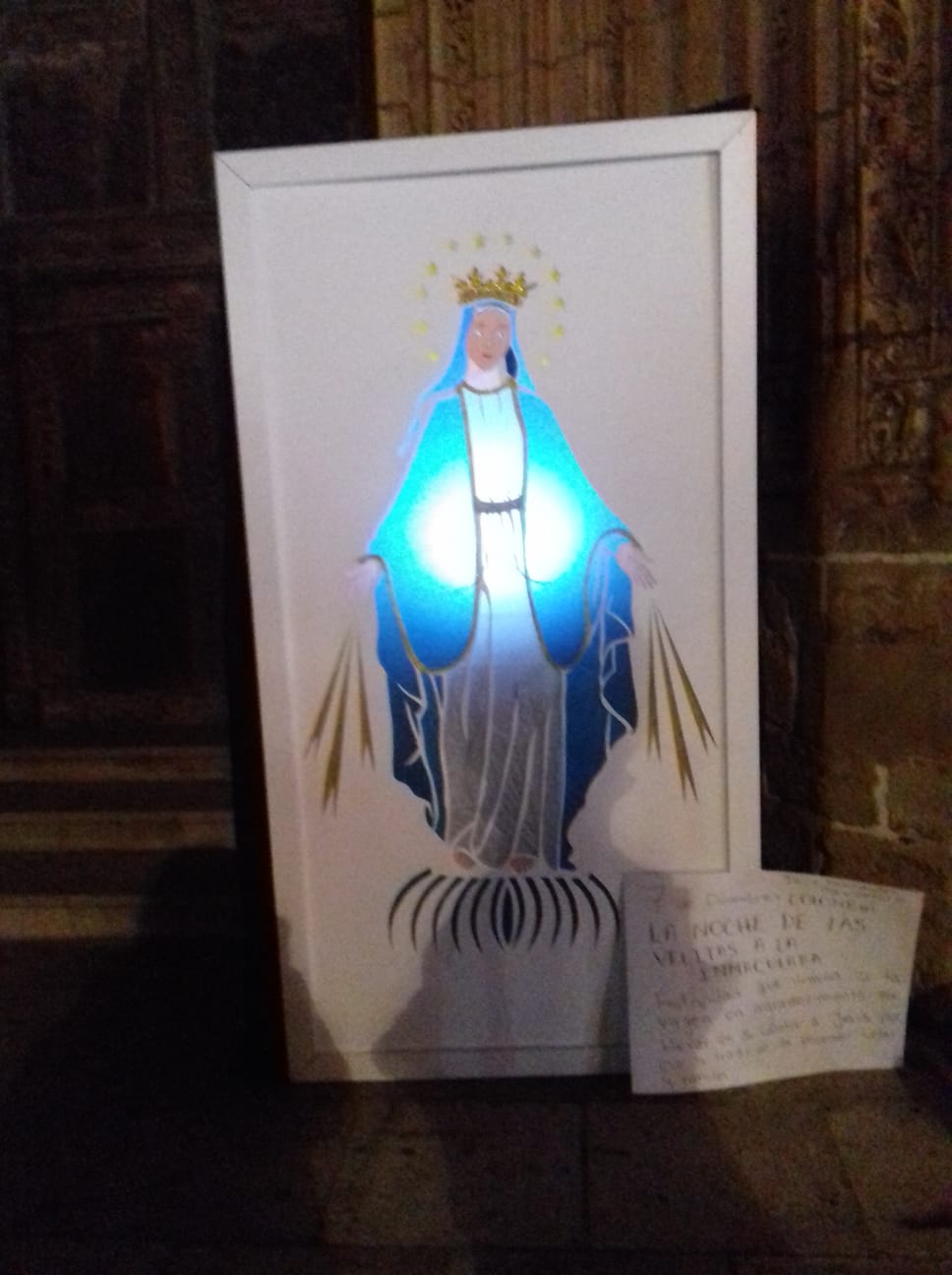 Aranda de Duero y Colombia, unidos por la Inmaculada 6 Vigilia Aranda