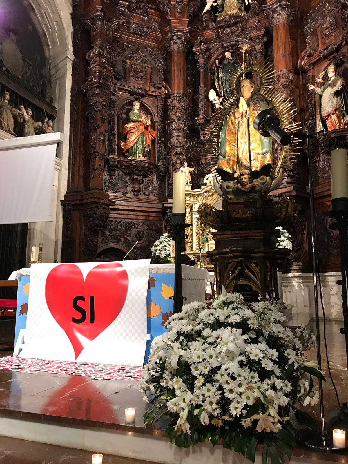 Aranda de Duero y Colombia, unidos por la Inmaculada 5 Vigilia Inmaculada 2