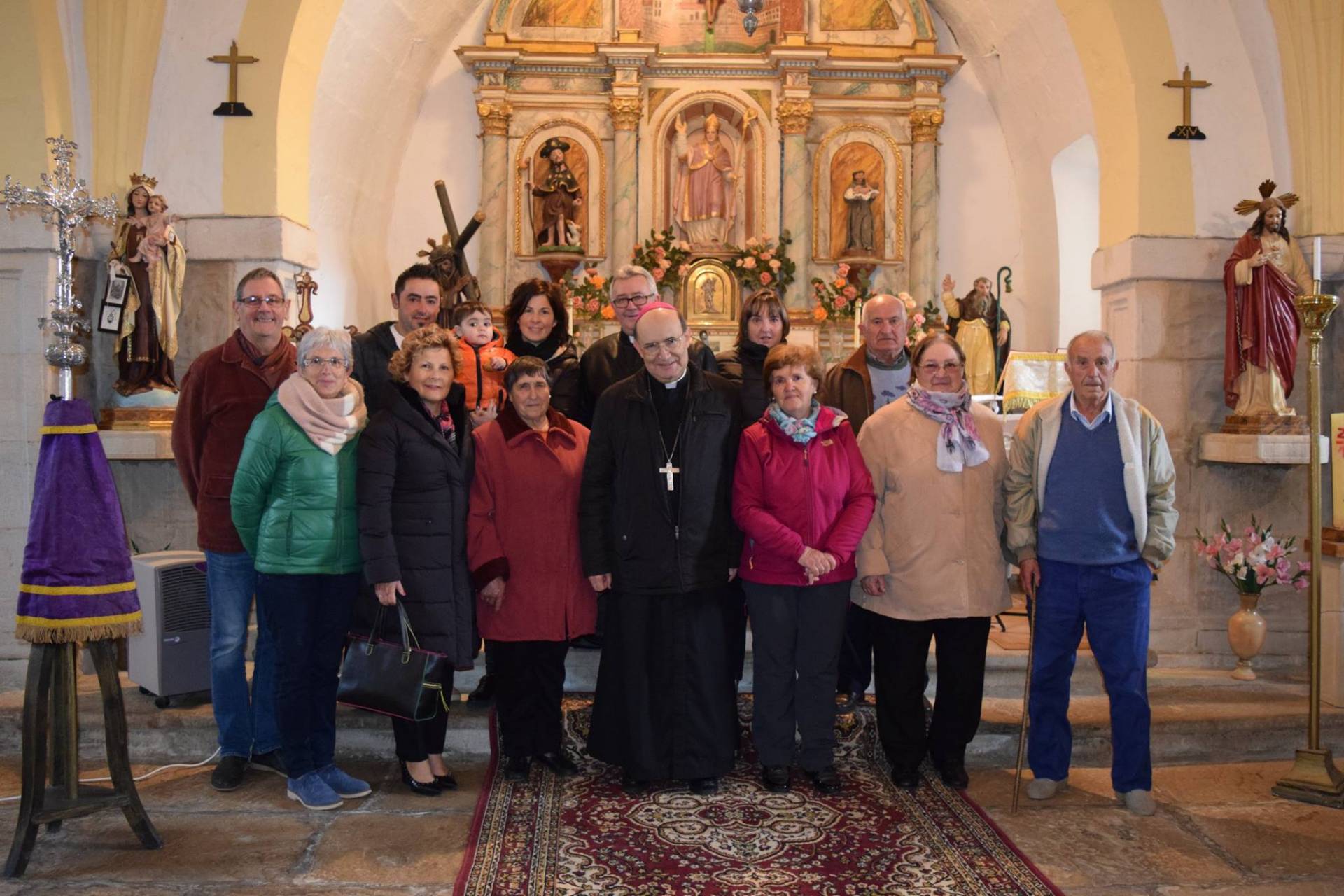 Concluye la visita del arzobispo a la Unidad de Villarcayo 1 Villarcayo 07 16