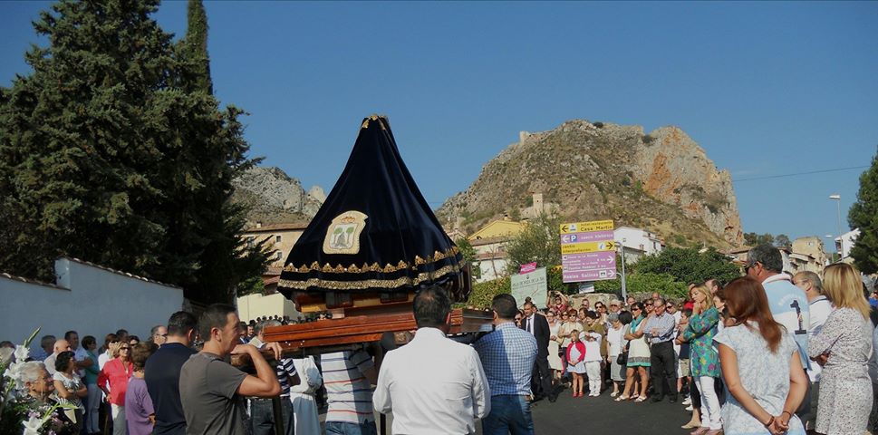 La Virgen de Pedrajas vuelve a su ermita tras el verano 1 Virgen de Pedrajas
