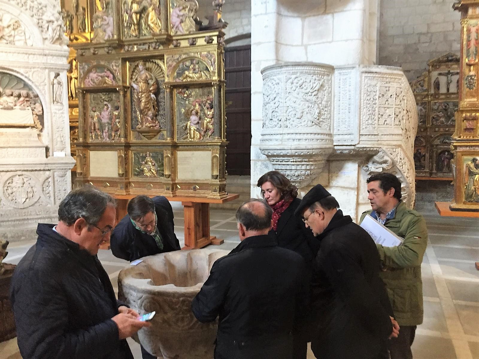 La consejera de Cultura visita en privado el Museo del Retablo 6 Visita Museo Retablo1