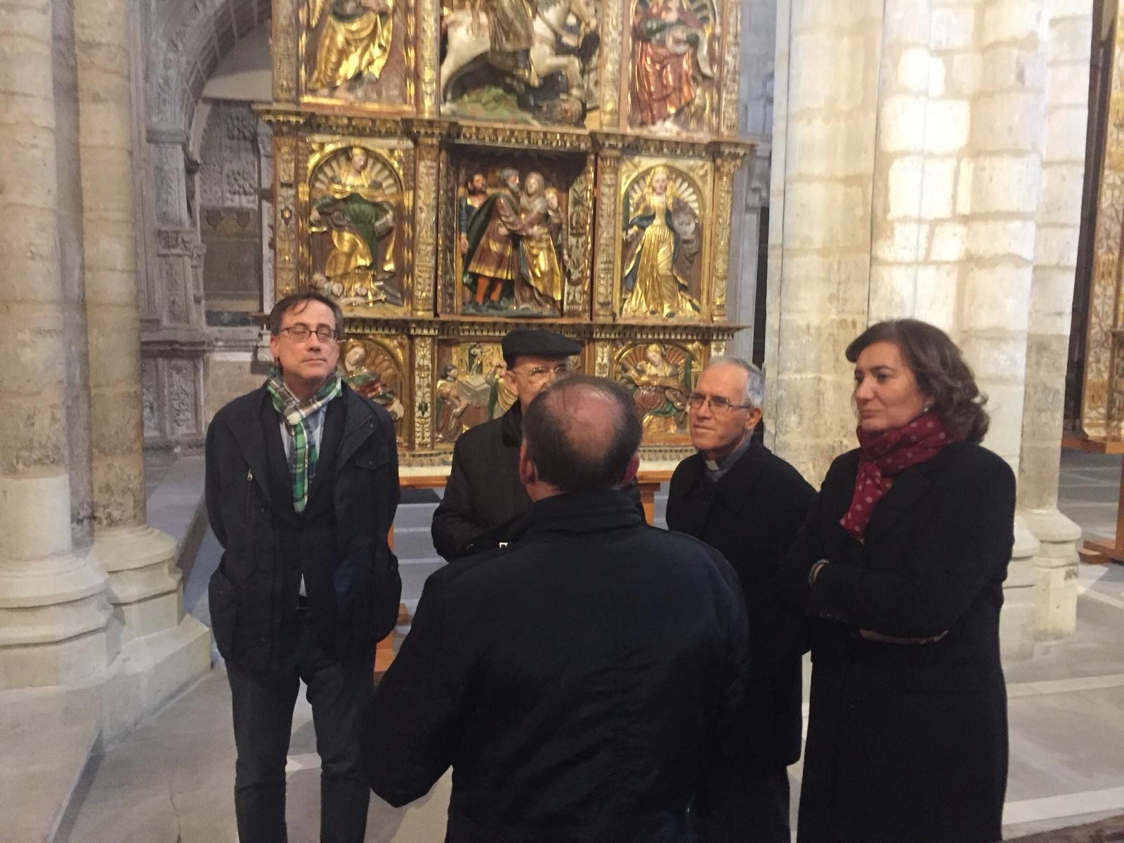 La consejera de Cultura visita en privado el Museo del Retablo 4 Visita Museo Retablo2