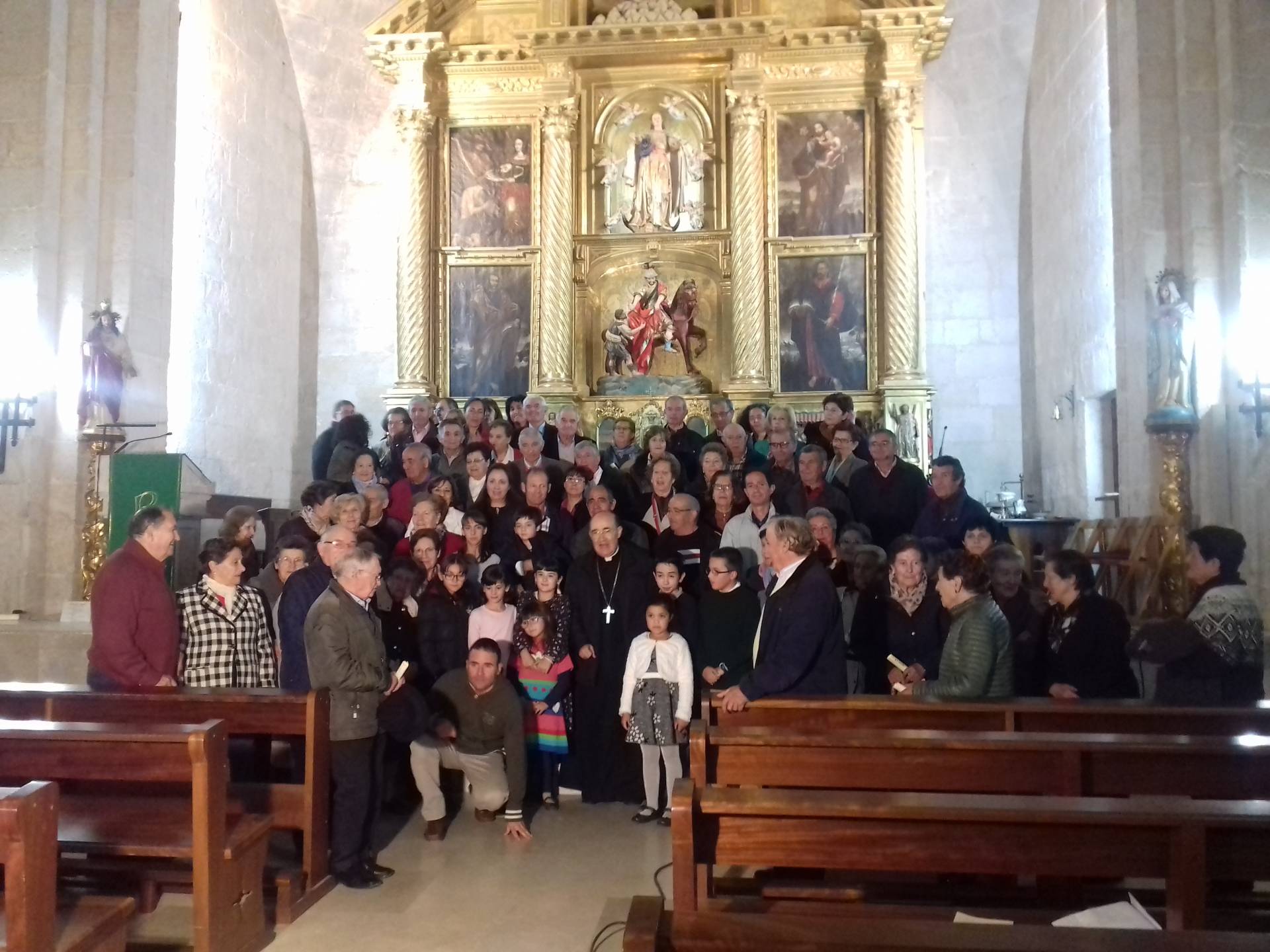 El arzobispo realiza la visita pastoral a pueblos del entorno del Esgueva 1 Visita Torresandino