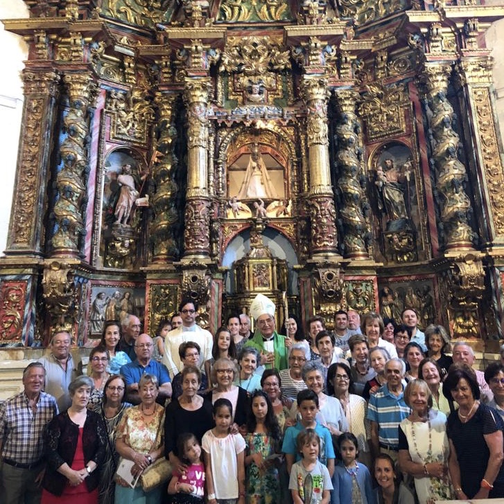 El arzobispo visita la Unidad Pastoral Valle de Sedano 1 Visita pastoral Sedano 1