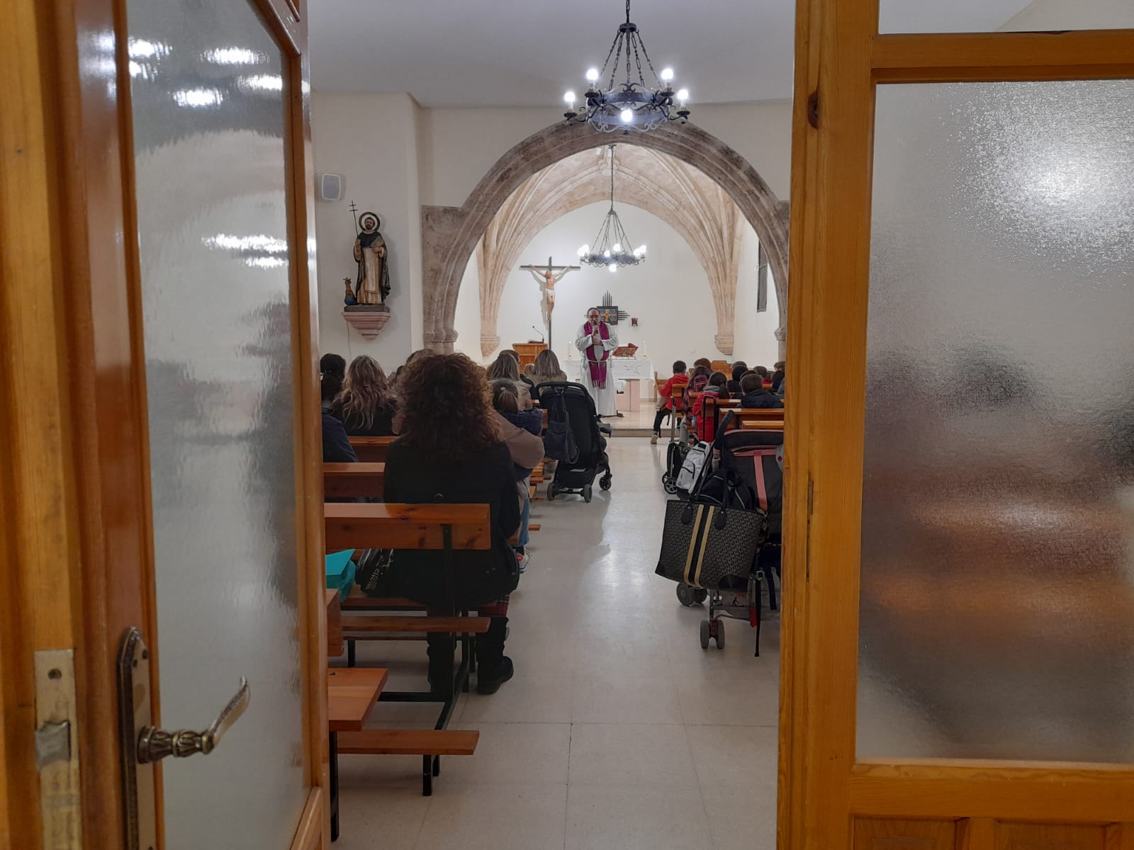 La parroquia arandina de Santo Domingo de Guzmán estrena su nueva capilla 3 Santo Domingo de Guzmán 5