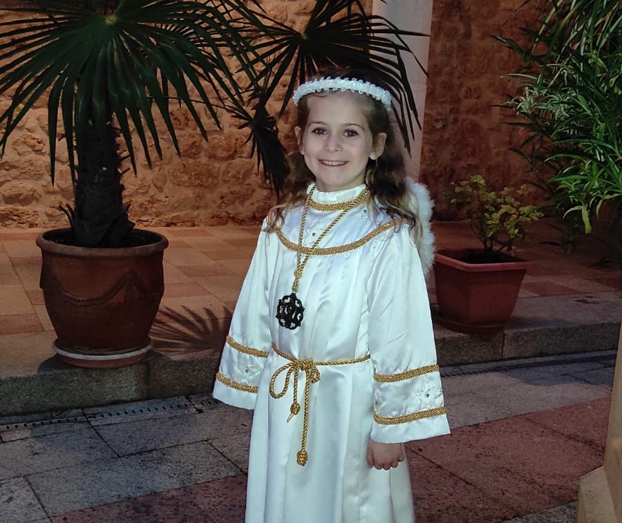 Un ángel preparado desde la cuna 1 bajada del angel aranda de duero ruth arnáiz