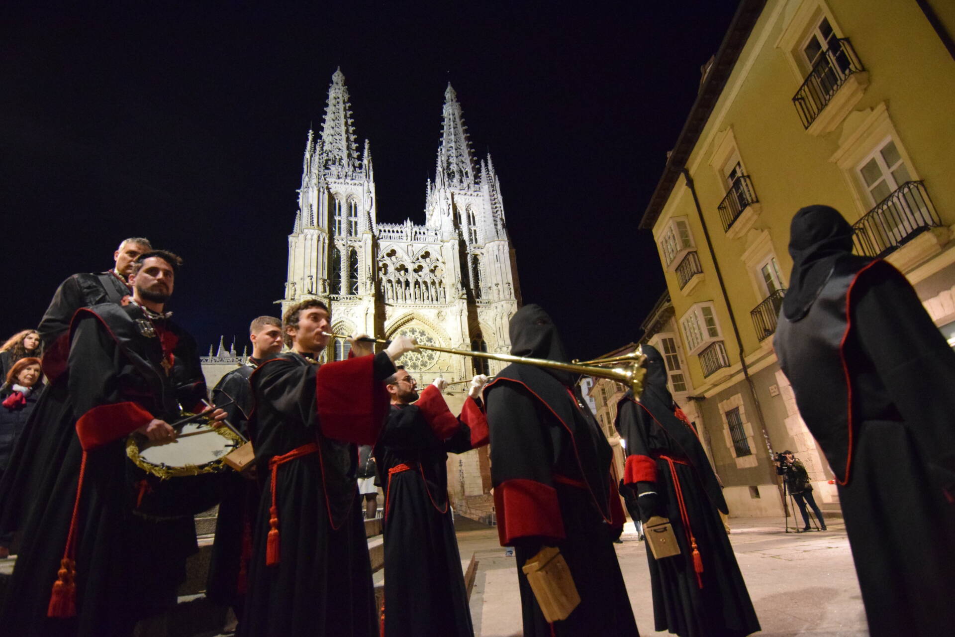 La recuperación de una antigua procesión abre el pórtico de la Semana Santa 1 antigua procesión de la muerte burgos