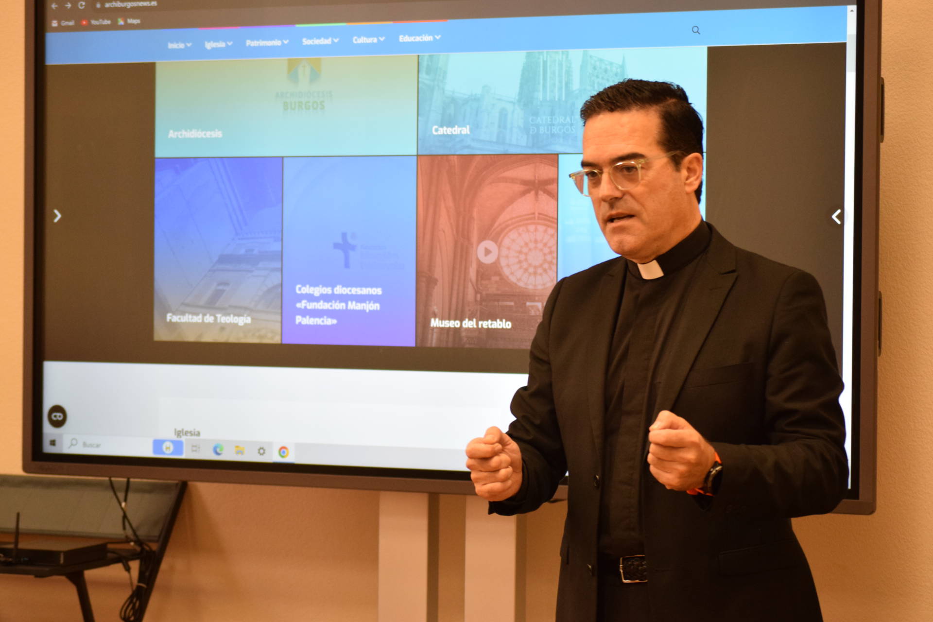 Un nuevo portal web agrupa todas las noticias que genera la archidiócesis de Burgos 3 archiburgosnews_2