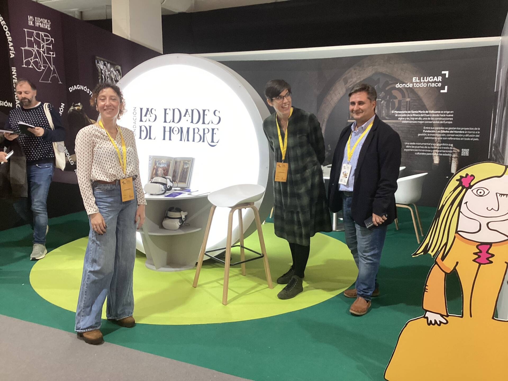 Mar Sancho, viceconsejera de Cultura y Turismo de la Junta de Castilla y León, reconoce la labor de Ars Burgensis en la Feria AR-PA 5 ars-burgensis-mar-sancho-cultura-castila-león-ar-pa_07