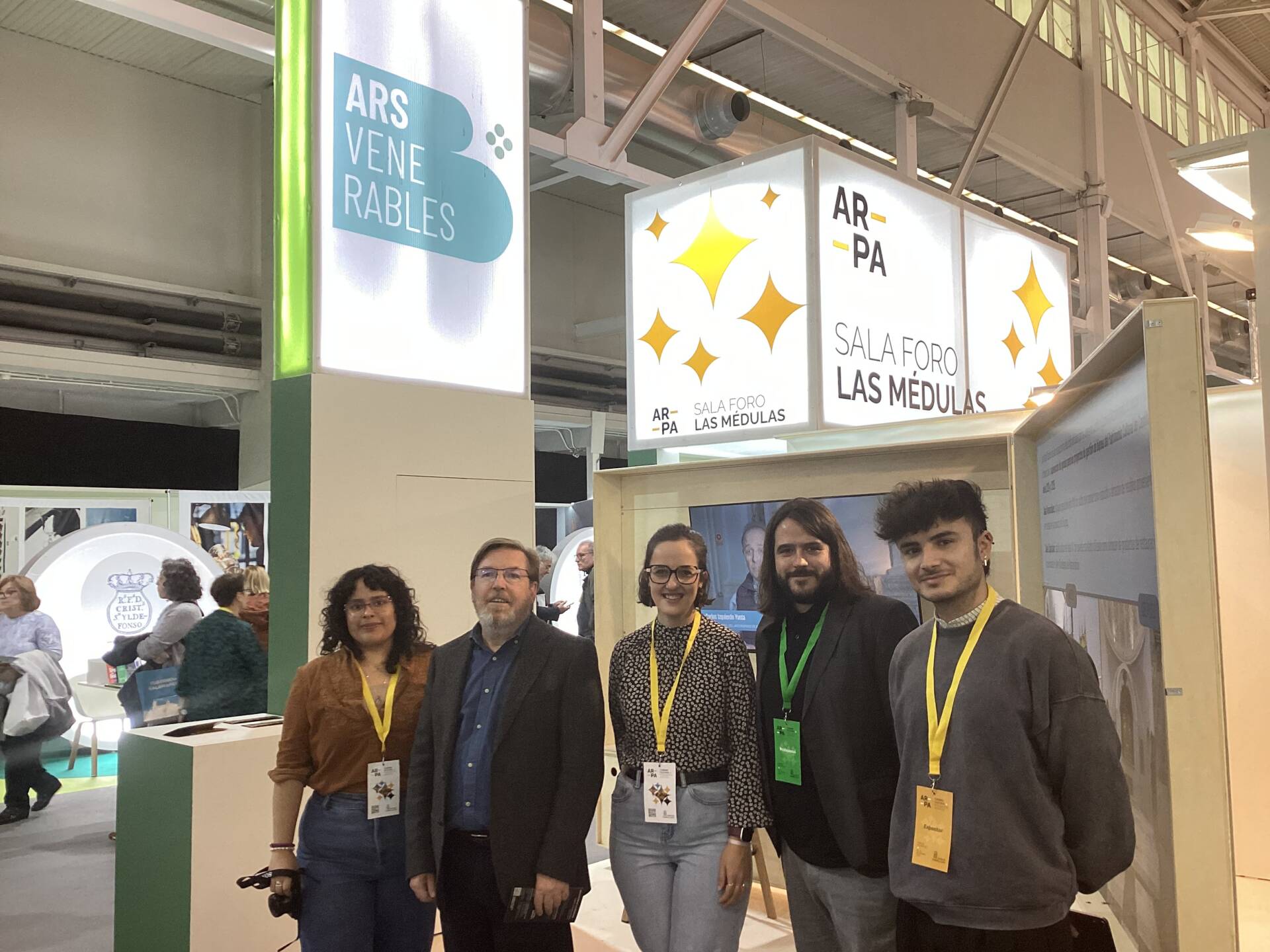 Mar Sancho, viceconsejera de Cultura y Turismo de la Junta de Castilla y León, reconoce la labor de Ars Burgensis en la Feria AR-PA 6 ars-burgensis-mar-sancho-cultura-castila-león-ar-pa_08
