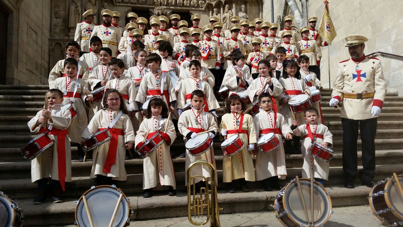 La primera procesión infantil de Burgos abre el Sábado de Pasión 1 banda infantil 4