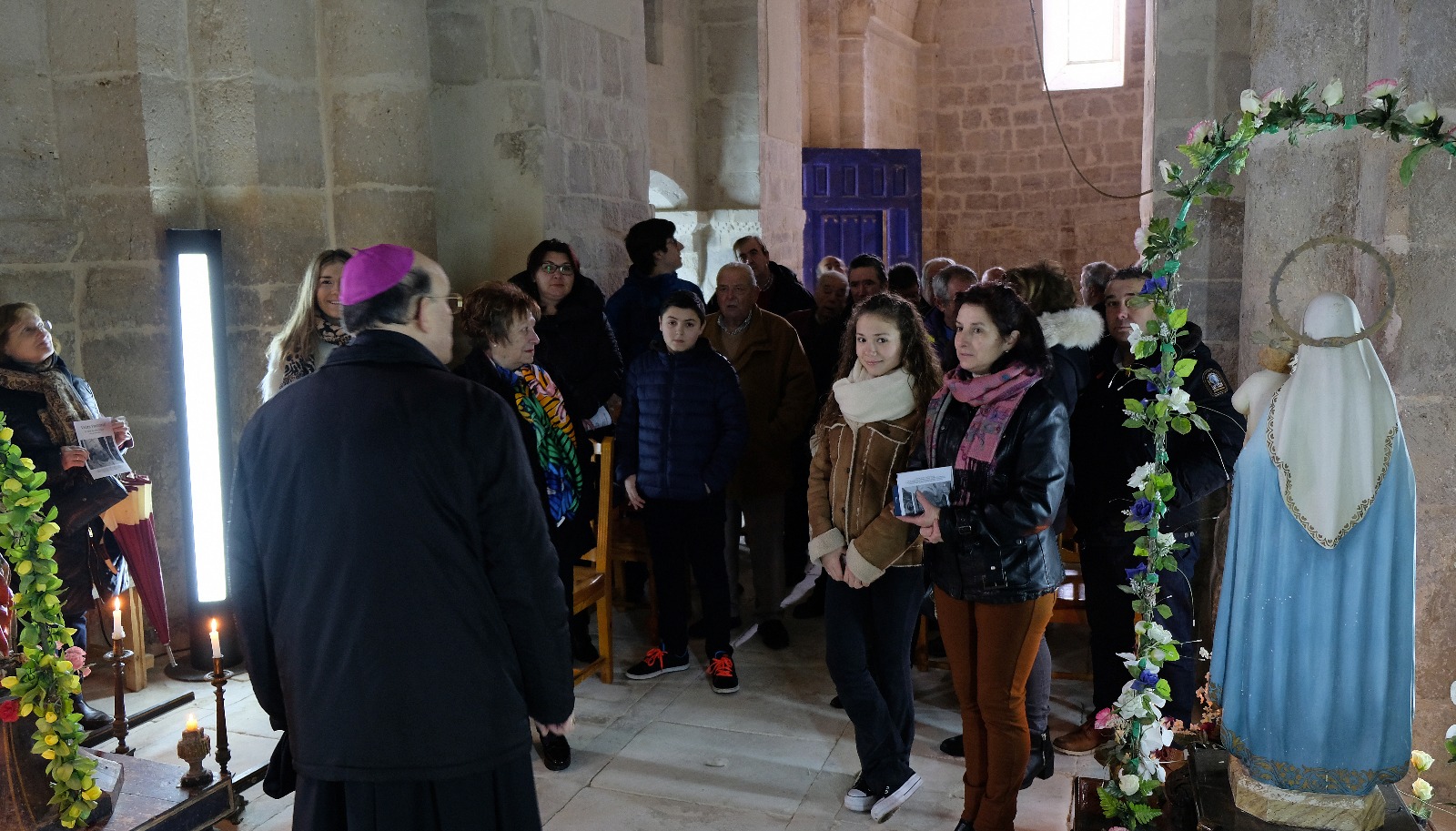 Don Fidel Herráez visita Briviesca y varios pueblos de la Bureba 5 bureba burgos 12