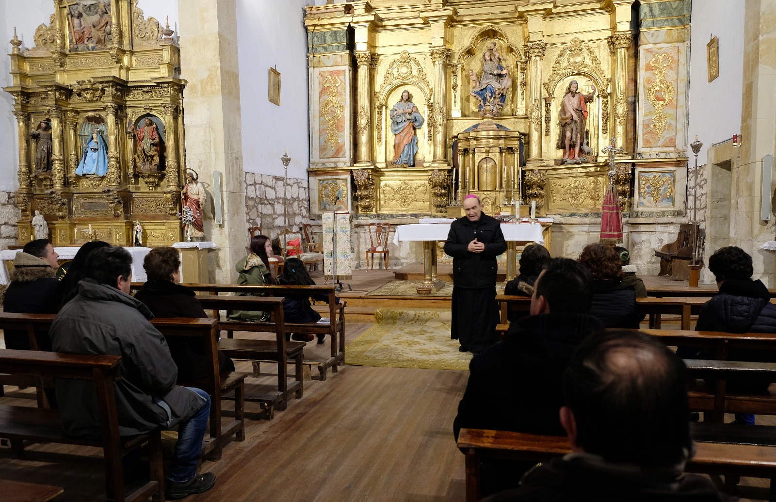 Don Fidel Herráez visita Briviesca y varios pueblos de la Bureba 12 bureba burgos 4