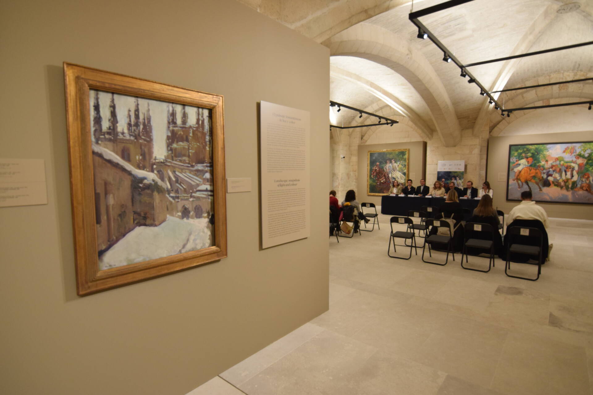 La Sala Beato Valentín Palencia de la catedral de Burgos ya está iluminada por Sorolla 4 Burgos ya está iluminada por Sorolla